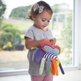 2016 New Arriving Hot 18cm Bee Activity Chimes Toy Bed Cathe Hanging Dolls Infant Toys Plush Toy Baby Gift