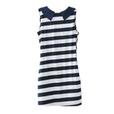 2016 New Arrival Summer Women Dress Stripe Sleeveless Dress Fashion Women Striped Pencil Dress vestidos femininos