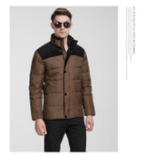 2016 new arrival obese jacket casual down coat men's winter outerwear plus size XL- 4XL 5XL 6XL 7XL 8XL 9XL 10XL 11XL 12XL 13XL