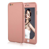 2016 New Arrival Hybrid 360 Case Hard Ultra thin Capa Cover For fundas iPhone SE 5 5s 6 6S 6s Plus Phone Case + Tempered Glass
