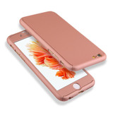 2016 New Arrival Hybrid 360 Case Hard Ultra thin Capa Cover For fundas iPhone SE 5 5s 6 6S 6s Plus Phone Case + Tempered Glass