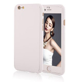 2016 New Arrival Hybrid 360 Case Hard Ultra thin Capa Cover For fundas iPhone SE 5 5s 6 6S 6s Plus Phone Case + Tempered Glass