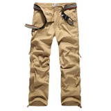 2016 New Arrival Big Size Summer Style Cotton Men Pants Casual Men Brand Clothing Military Army Green Khaki Mens Brand
