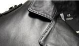 2016 new arrival autumn 100% real Leather Sheepskin trench coat men,Leather  jacket men