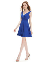 Ever Pretty 2017 Clearance Style Cocktail Dress Sleeveless Sexy V-Neck Party Cocktail Dresses XXBS49250EHA