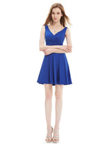 Ever Pretty 2017 Clearance Style Cocktail Dress Sleeveless Sexy V-Neck Party Cocktail Dresses XXBS49250EHA