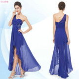 Evening Dresses Ever-Pretty EP08100 Sexy One Shoulder Chiffon Fashion Hi-low  2016 Fashion Vestidos Evening Dresses