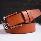 Epacket Free Shipping Brand Design Genuine Leather Womens Belts Luxury 100% Cowhide Belt Strap High Quality Belts For Female