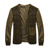 ENWAYEL New Autumn Winter Multiple Pockets Male Jackets Thickening Warm Parka Men Jacket Coat Hooded Casual Windbreaker Overcoat