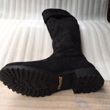 ENMAYER Motorcycle Boots Winter New Over Knee High Boots Sexy Fashion Shoes for Women Sexy Snow Long Knight Boots Winter Shoes