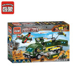 ENLIGHTEN City Military War Attack armored vehicles Building Blocks Sets Bricks Model Kids Toys Compatible Legoe