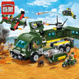 ENLIGHTEN City Military War Attack armored vehicles Building Blocks Sets Bricks Model Kids Toys Compatible Legoe