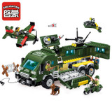 ENLIGHTEN City Military War Attack armored vehicles Building Blocks Sets Bricks Model Kids Toys Compatible Legoe