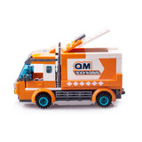ENLIGHTEN 337pcs City Express Station Cars ABS Building Blocks Brand Toy DIY Assembling Bricks Kids Favorite Gifts