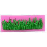 Grass Silicone Cake Mold Cake Decorating Moulds Tools Soap Chocolate Decor Mold Kitchen Baking Mold