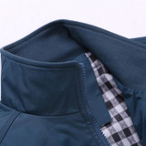 Grandwish Plus Size 6XL Men's Jacket Male Overcoat Casual Solid Jacket Slim Fit Stand Collar Zipper Men Jackets Coat,DA014