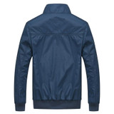 Grandwish Plus Size 6XL Men's Jacket Male Overcoat Casual Solid Jacket Slim Fit Stand Collar Zipper Men Jackets Coat,DA014