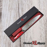 GRANDSHARP 67 Layers Japanese Damascus Knife Damascus Chef Knife 8 Inch VG-10 Blade Damascus Kitchen Knife Pakka Handle PRO
