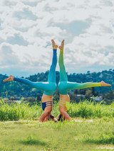 Gradient Printed Sports Yoga Leggings Bottoms
