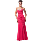 Grace Karin Mermaid Evening Dress Cheap Elegant Sweetheart Deep Pink Formal Prom Dress Long Party Gowns 2017 CL6060 Clearance Grace Karin Mermaid Evening Dress Cheap Elegant Sweetheart Deep Pink Formal Prom Dress Long Party Gowns 2017 CL6060 Clearance