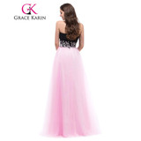 Grace Karin Long Evening Dresses 2017 Sweetheart Black and Pink Beautiful Elegant Night Dinner Dress Formal Evening Party Gowns Grace Karin Long Evening Dresses 2017 Sweetheart Black and Pink Beautiful Elegant Night Dinner Dress Formal Evening Party Gowns