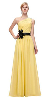 Grace Karin Long Bridesmaid Dresses Under 50 Wedding Formal Prom Gowns With Flower One Shoulder Bridemaid Dress Women 2017 New