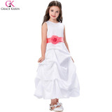Grace Karin Flower Girl Dresses Toddler Birthday Party Evening Gowns Elegant Kids Clothes First Communion Dresses Flowergirls
