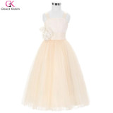 Grace Karin Flower Girl Dresses For Weddings Baby Party Frocks Tulle Lace Communion Graduation Kids Prom Dresses Evening Gowns