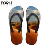 FORUDESIGNS 2017 New Design Men's Casual House Slippers Summer Beach Shoes Man Leisure Flip Flops for Teenage Sandals Men Flat