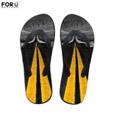 FORUDESIGNS 2017 New Design Men's Casual House Slippers Summer Beach Shoes Man Leisure Flip Flops for Teenage Sandals Men Flat