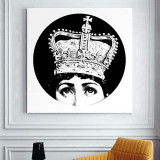 Fornasetti Frameless Paintings Modern Paintings Retro Gifts Wall Art Quotes Bedroom Decor Paintings For Living Room Wall