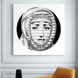 Fornasetti Frameless Paintings Modern Paintings Retro Gifts Wall Art Quotes Bedroom Decor Paintings For Living Room Wall