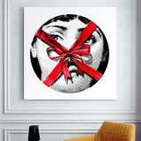 Fornasetti Frameless Paintings Modern Paintings Retro Gifts Wall Art Quotes Bedroom Decor Paintings For Living Room Wall