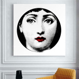 Fornasetti Frameless Paintings Modern Paintings Retro Gifts Wall Art Quotes Bedroom Decor Paintings For Living Room Wall