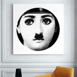 Fornasetti Frameless Paintings Modern Paintings Retro Gifts Wall Art Quotes Bedroom Decor Paintings For Living Room Wall