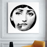 Fornasetti Frameless Paintings Modern Paintings Retro Gifts Wall Art Quotes Bedroom Decor Paintings For Living Room Wall