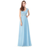 Formal Prom Dresses Long XX79680PE Ever Pretty Women Elegant V neck Sleeveless Empire Party  Gowns Dresses 2017 New