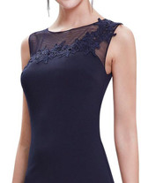 Formal Evening Dresses Ever Pretty HE08638 2017 Women Party Lace Mermaid Long Navy Blue Special Occasion Dress Vestidos