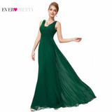 Formal Evening Dresses Ever Pretty EP08110 2017 Elegant Black Deep V-neck Ruched Bust Maxi Woman Evening Dresses