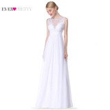 Formal Evening Dresses Ever Pretty 2017 Women Elegant Sleeveless EP08715 Empire Long Lace Special Occasion Party Gowns