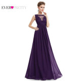 Formal Evening Dresses Ever Pretty 2017 Women Elegant Sleeveless EP08715 Empire Long Lace Special Occasion Party Gowns