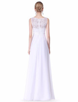 Formal Evening Dresses Ever Pretty 2017 Women Elegant Sleeveless EP08715 Empire Long Lace Special Occasion Party Gowns