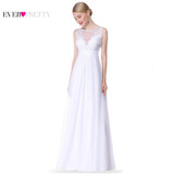 Formal Evening Dresses Ever Pretty 2017 Women Elegant Sleeveless EP08715 Empire Long Lace Special Occasion Party Gowns