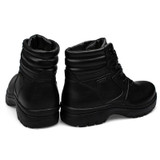 FORLYX Big Size 54 Men Snow Boots Genuine Leather Mens Winter Boots Ankle Lace up Natural Fur Warm mens Shoes Waterproof Botas