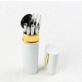Fork Travel Folded Stainless Steel Tableware 3in1 Cutlery Set Hot Sale