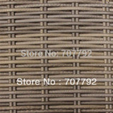 Forever Patio Cypress 3 Piece Outdoor Rattan Sofa Set with Red Cushions