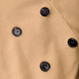 ForeMode 2017 Trench Coat Men Solid Color Long Trench Coat Mens Trench Coat Slim Fit Trench Double Breasted Overcoat 3 Colors