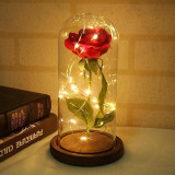 Enchanted Rose Flower Lamp