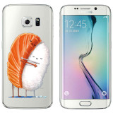For Samsung Galaxy S6 Edge G9250 Case Minions Butterfly Silicone Back Cover TPU Frame Capa Funda Case For Samsung S6 Edge Plus
