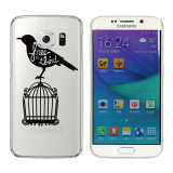 For Samsung Galaxy S6 Edge G9250 Case Minions Butterfly Silicone Back Cover TPU Frame Capa Funda Case For Samsung S6 Edge Plus